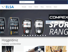 Tablet Screenshot of elsa.web.tr