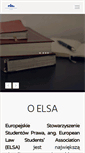 Mobile Screenshot of elsa.org.pl